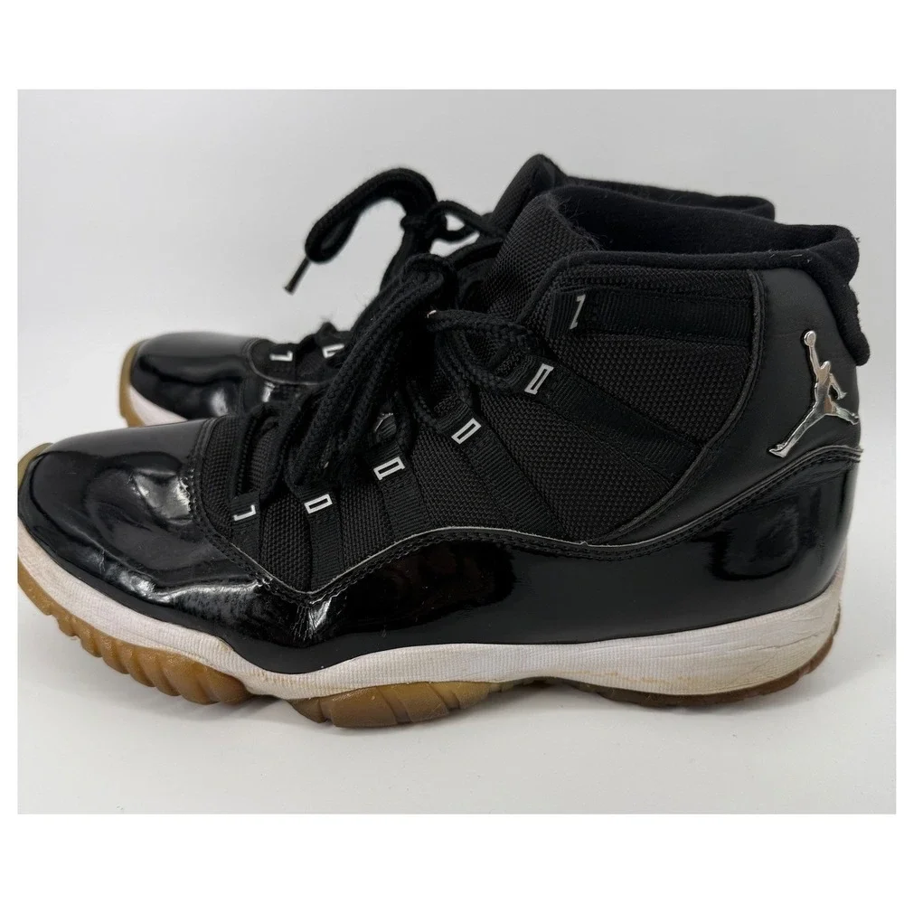 Air Jordan 11 Retro Jubilee 25th Anniversary Black White Gum CT8012-011 Mens 9.5